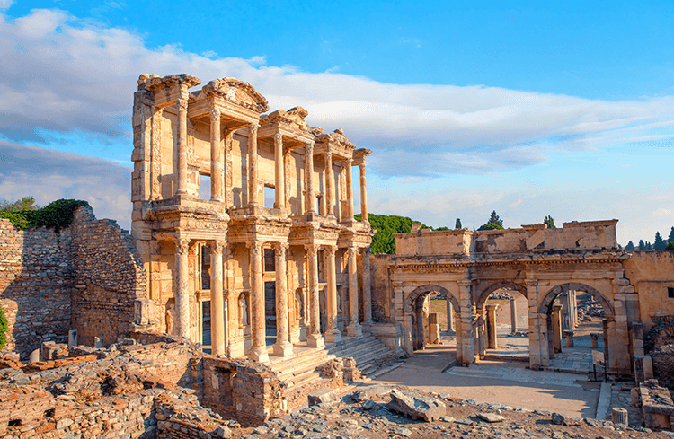 Ephesus library
